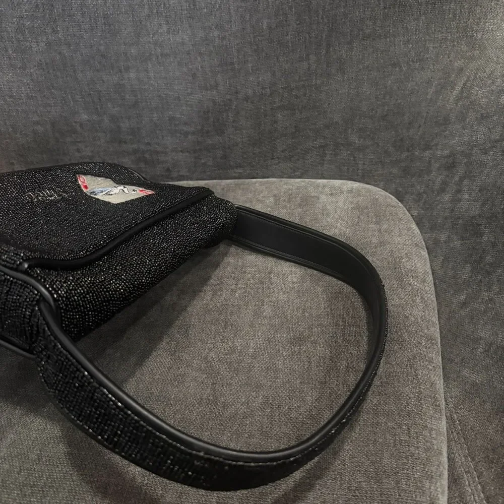 Staud Beaded Tommy Bag House of Cards NEW